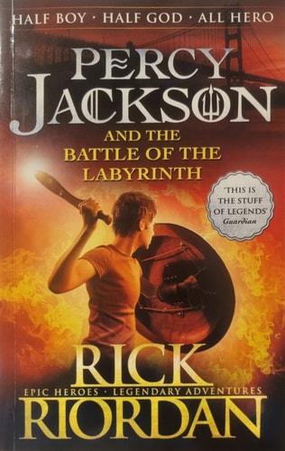 Percy Jackson and the Battle of the Labyrinth cover